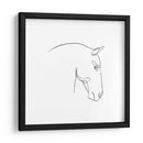 Contorno De Lápiz Equino Iv - Emma Scarvey | Cuadro decorativo de Canvas Lab