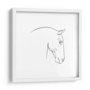 Contorno De Lápiz Equino Iv - Emma Scarvey | Cuadro decorativo de Canvas Lab