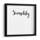 Mantras Simples Iv - Grace Popp | Cuadro decorativo de Canvas Lab