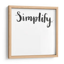 Mantras Simples Iv - Grace Popp | Cuadro decorativo de Canvas Lab