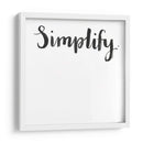 Mantras Simples Iv - Grace Popp | Cuadro decorativo de Canvas Lab