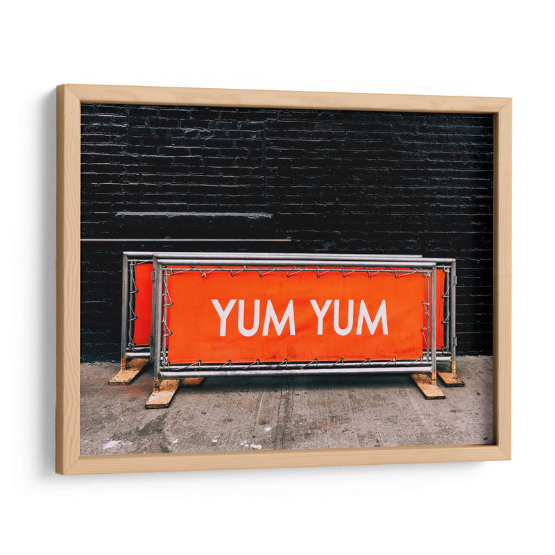 A comer | Cuadro decorativo de Canvas Lab