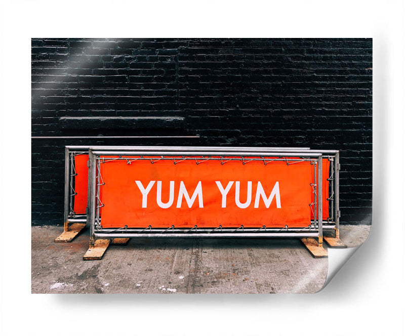 A comer | Cuadro decorativo de Canvas Lab