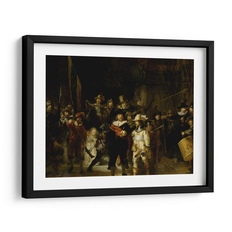 La ronda de noche - Rembrandt van Rijn | Cuadro decorativo de Canvas Lab