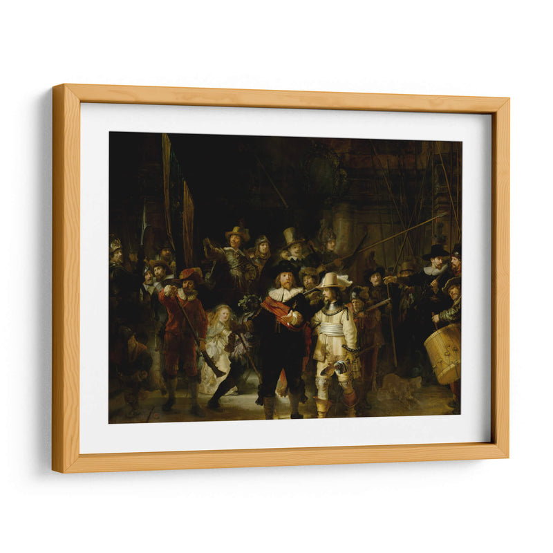 La ronda de noche - Rembrandt van Rijn | Cuadro decorativo de Canvas Lab