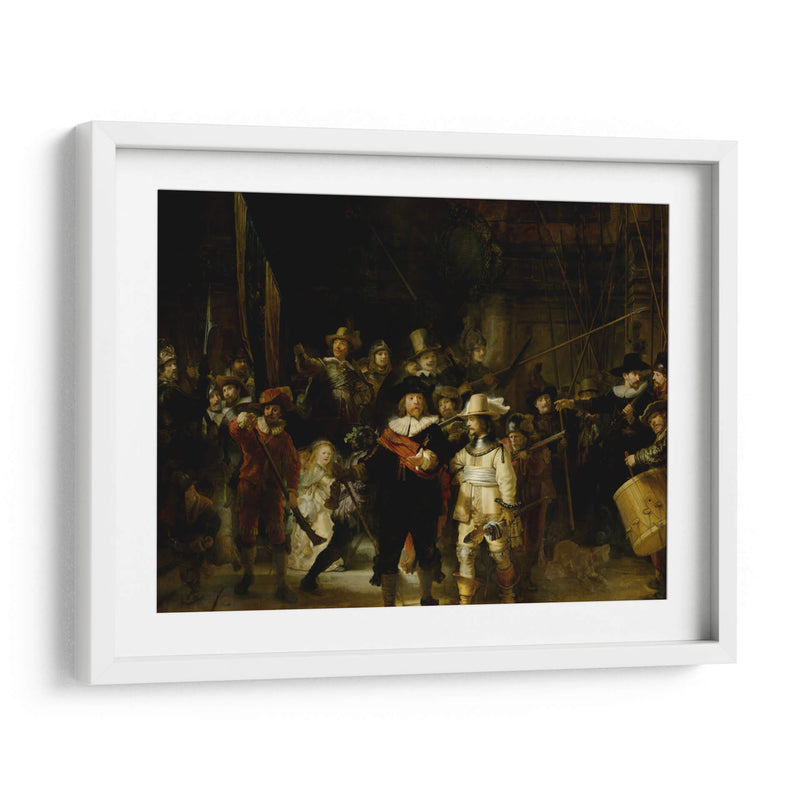 La ronda de noche - Rembrandt van Rijn | Cuadro decorativo de Canvas Lab