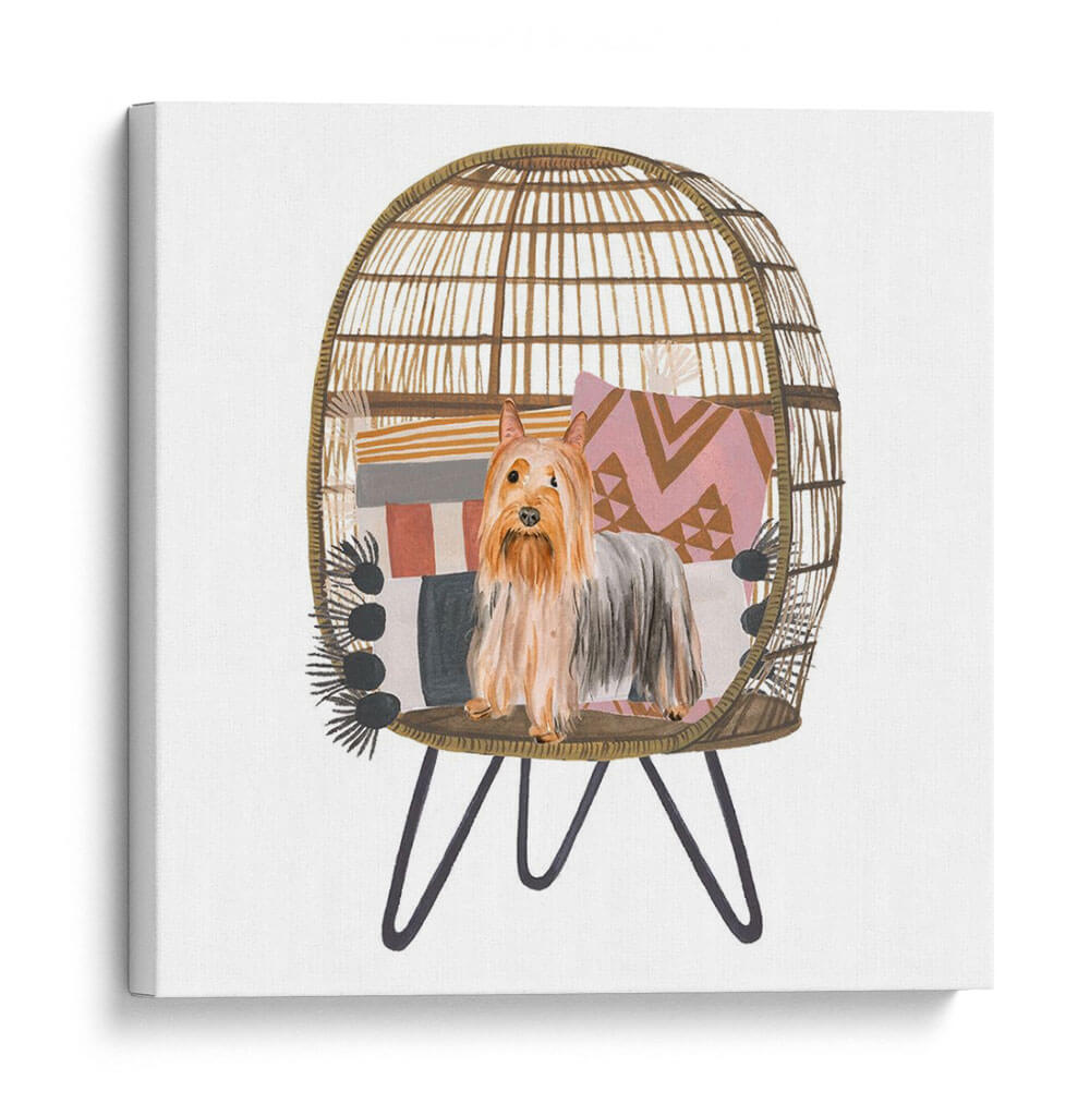 Pom Pom Cachorro I - Melissa Wang | Cuadro decorativo de Canvas Lab