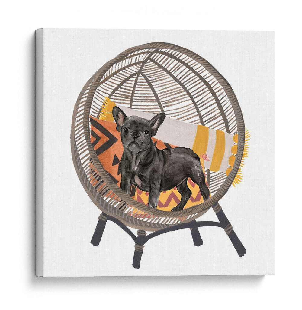 Pom Pom Pup Ii Ii - Melissa Wang | Cuadro decorativo de Canvas Lab