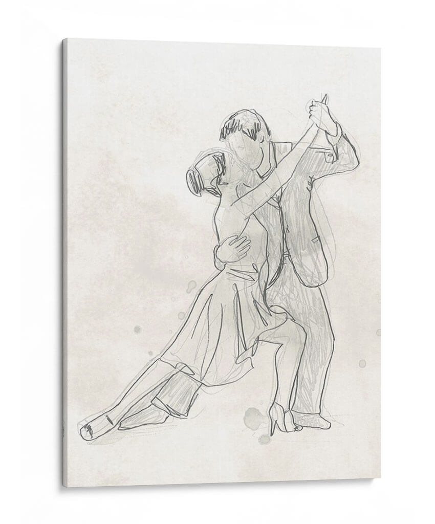Ballroom Vintage Ii - June Erica Vess | Cuadro decorativo de Canvas Lab