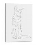 Contorno De Perro I - Ethan Harper | Cuadro decorativo de Canvas Lab