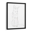 Contorno De Perro I - Ethan Harper | Cuadro decorativo de Canvas Lab