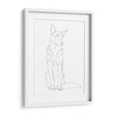 Contorno De Perro I - Ethan Harper | Cuadro decorativo de Canvas Lab