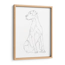 Contorno De Perro Ii - Ethan Harper | Cuadro decorativo de Canvas Lab