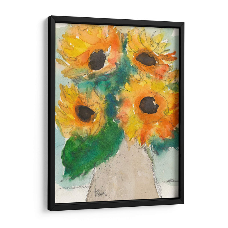 Girasoles Rústicos Ii - Samuel Dixon | Cuadro decorativo de Canvas Lab