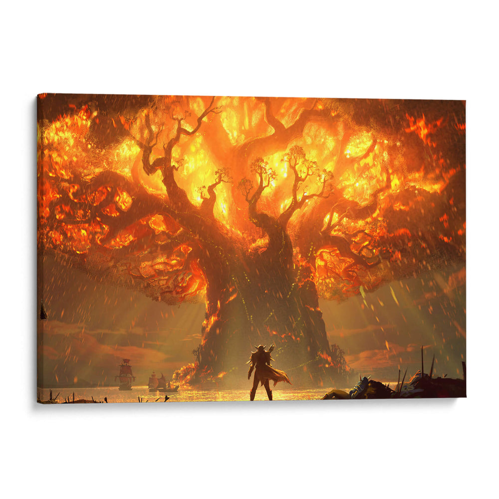 World of warcraft Battle of Azeroth | Cuadro decorativo de Canvas Lab