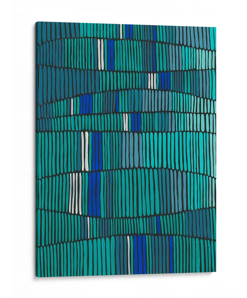 Tribal Teal I - Regina Moore | Cuadro decorativo de Canvas Lab