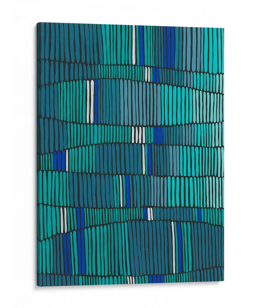 Tribal Teal Ii - Regina Moore | Cuadro decorativo de Canvas Lab