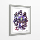 WoW ilustración II | Cuadro decorativo de Canvas Lab
