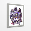 WoW ilustración II | Cuadro decorativo de Canvas Lab