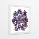 WoW ilustración II | Cuadro decorativo de Canvas Lab