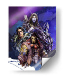 WoW ilustración IV | Cuadro decorativo de Canvas Lab