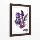 WoW ilustración | Cuadro decorativo de Canvas Lab