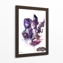 WoW ilustración | Cuadro decorativo de Canvas Lab