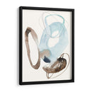 Rondas Azules Y Umber I - Jennifer Goldberger | Cuadro decorativo de Canvas Lab