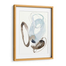Rondas Azules Y Umber I - Jennifer Goldberger | Cuadro decorativo de Canvas Lab