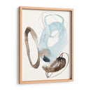 Rondas Azules Y Umber I - Jennifer Goldberger | Cuadro decorativo de Canvas Lab