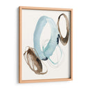 Rondas Azules Y Umber Ii - Jennifer Goldberger | Cuadro decorativo de Canvas Lab