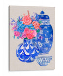 Delft Blue Vases I - Melissa Wang | Cuadro decorativo de Canvas Lab