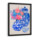 Delft Blue Vases I - Melissa Wang | Cuadro decorativo de Canvas Lab
