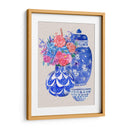 Delft Blue Vases I - Melissa Wang | Cuadro decorativo de Canvas Lab