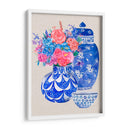 Delft Blue Vases I - Melissa Wang | Cuadro decorativo de Canvas Lab