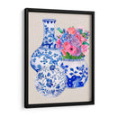 Delft Blue Vases Ii - Melissa Wang | Cuadro decorativo de Canvas Lab