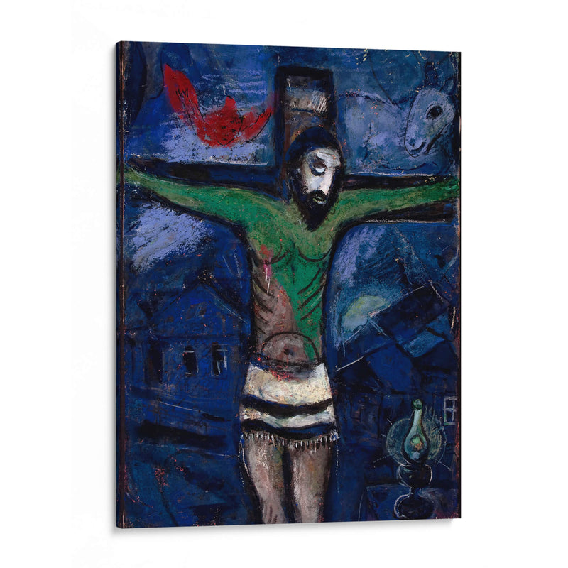 Cristo en la noche - Marc Chagall | Cuadro decorativo de Canvas Lab