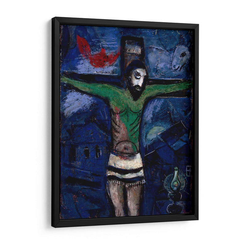 Cristo en la noche - Marc Chagall | Cuadro decorativo de Canvas Lab
