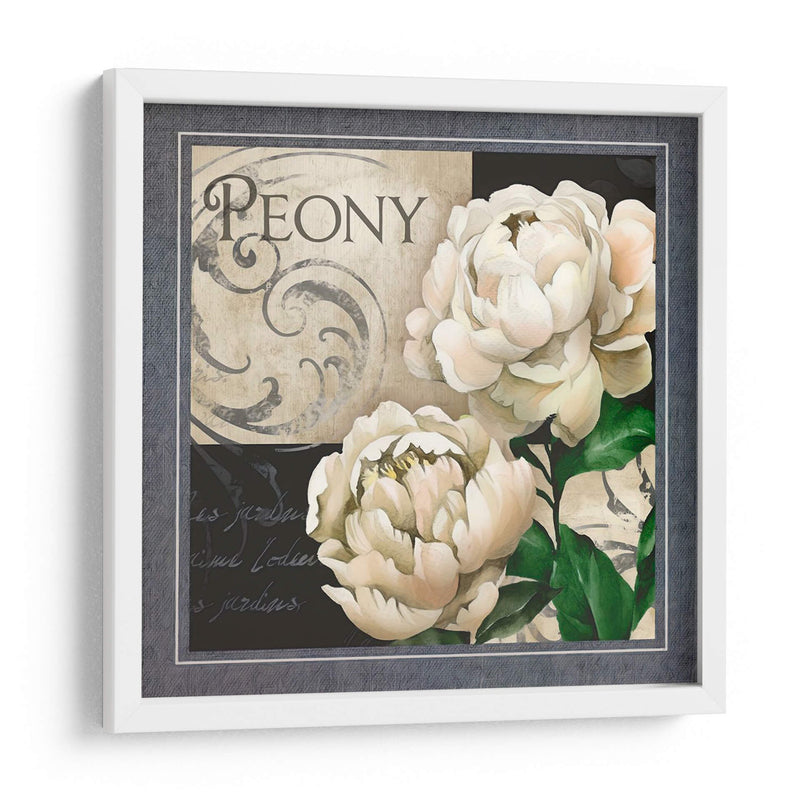 Flores En Bandw Iv - Abby White | Cuadro decorativo de Canvas Lab