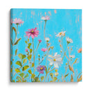 Flores Silvestres En Cerulean Ii - Christopher J. Trew | Cuadro decorativo de Canvas Lab