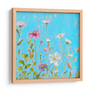 Flores Silvestres En Cerulean Ii - Christopher J. Trew | Cuadro decorativo de Canvas Lab