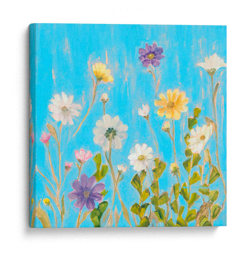 Flores Silvestres En Cerulean Iii - Christopher J. Trew | Cuadro decorativo de Canvas Lab