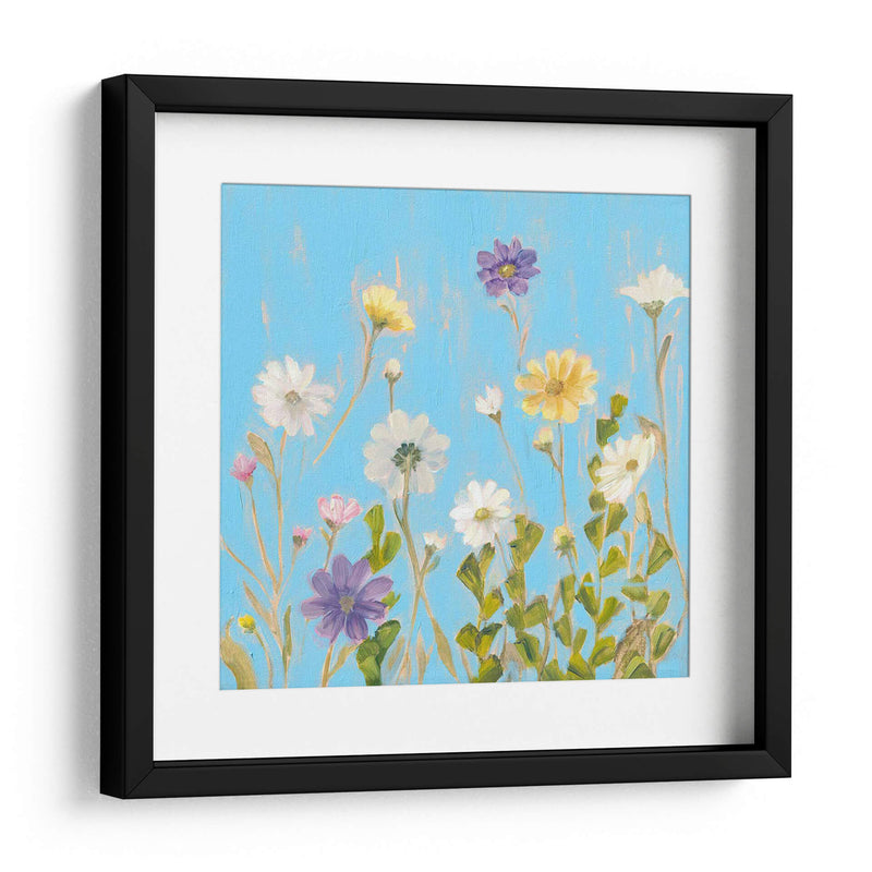 Flores Silvestres En Cerulean Iii - Christopher J. Trew | Cuadro decorativo de Canvas Lab