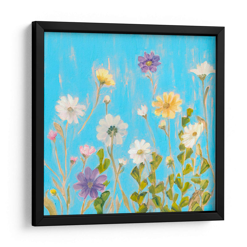 Flores Silvestres En Cerulean Iii - Christopher J. Trew | Cuadro decorativo de Canvas Lab