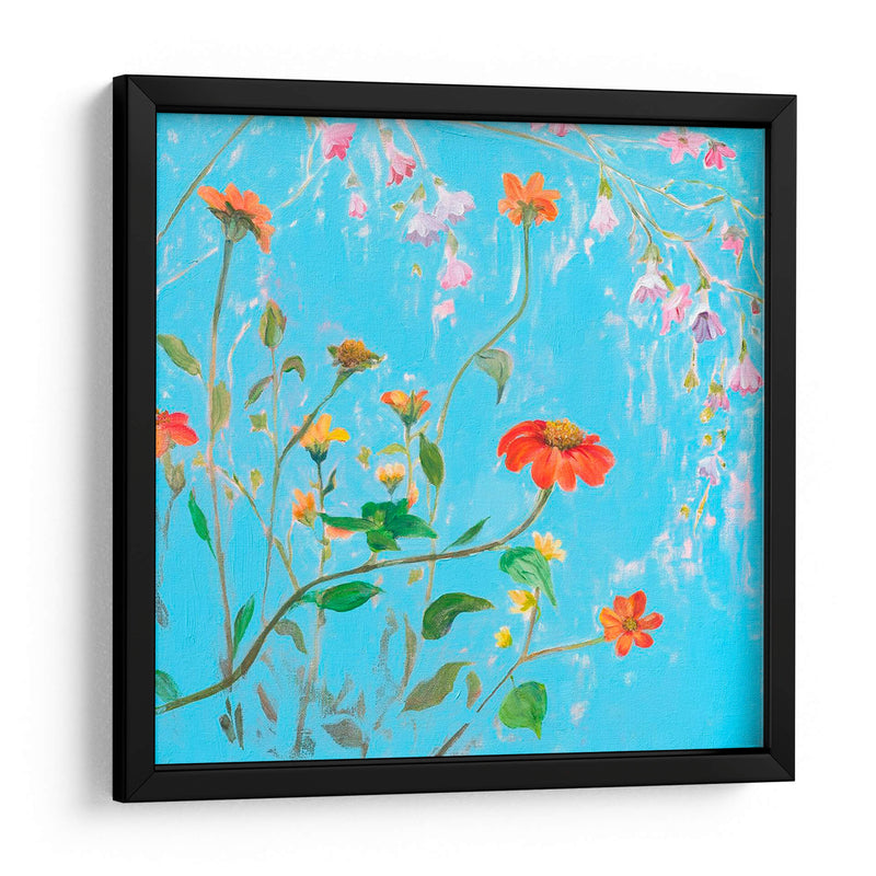 Flores Silvestres En Cerulean Iv - Christopher J. Trew | Cuadro decorativo de Canvas Lab