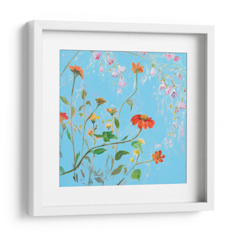 Flores Silvestres En Cerulean Iv - Christopher J. Trew | Cuadro decorativo de Canvas Lab