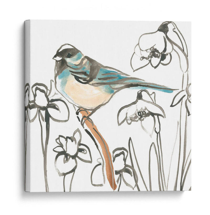 Songbird Pradow Ii - June Erica Vess | Cuadro decorativo de Canvas Lab