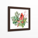 Cardenal Holly Navidad I - B. Hoola Van Nooten | Cuadro decorativo de Canvas Lab
