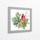 Cardenal Holly Navidad I - B. Hoola Van Nooten | Cuadro decorativo de Canvas Lab