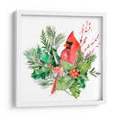Cardenal Holly Navidad I - B. Hoola Van Nooten | Cuadro decorativo de Canvas Lab